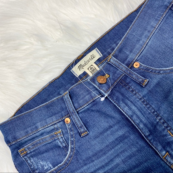 NWOT Madewell 9" Mid-Rise Skinny Crop Jeans - Picture 7 of 8